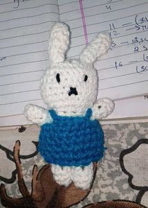 Crochet  2 Miffy ,1 Cat