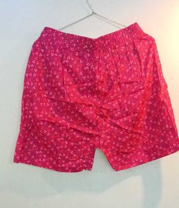 Pink Patterned Short Sleeve Top &amp; shor