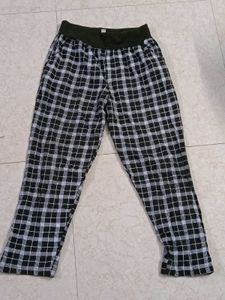 Checkered Casual Pants