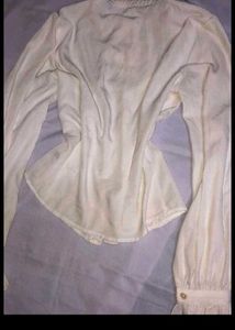 Vintage Ruffle Blouse