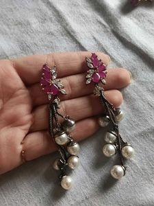 Elegant Pearl Drop Earrings