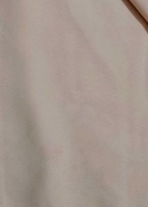 Chic Blush Pleated Bell Sleeve Top