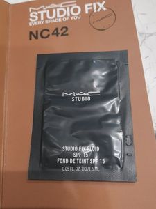 Mac Studio Fix Foundation Samples