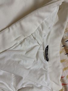 White Skirt With Shorts Inside