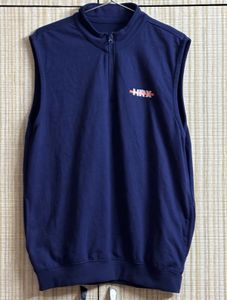HRX Navy Blue Sleeveless Vest
