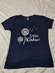 Aesthetic Navy Blue T-shirt