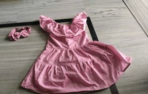 Beautiful Shimmer Frock Combo