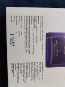 Bella Vita Organic Date Woman Perfume