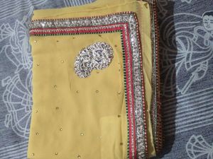 Yellow Saree