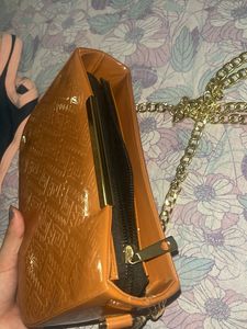 Brown sling Bag