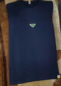 HUAQUAN Navy Blue T-Shirt