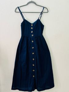 Colin’s Navy Blue Dress