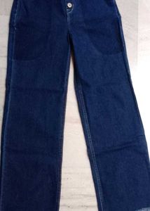 Blue High Waisted Denim Jeans 👖