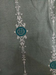 Elegant Grey Kurti with Embroidery