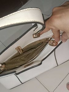 Original Esbeda White Handbag