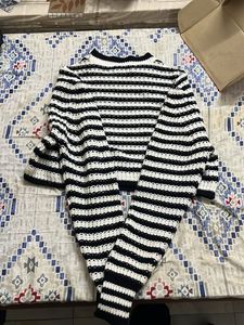Striped Cropped Sweater