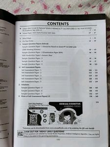 CBSE Sample Question Paper Class 10 Book Science