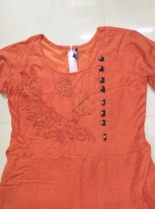 A-line Kurta.🧡