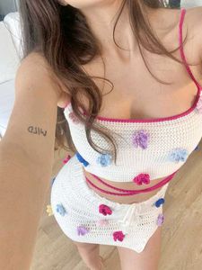 Crochet Handmad Two-Piece Set