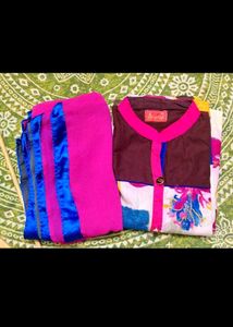 Multicolored Dress...💙💞