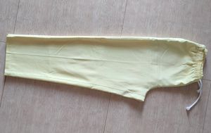 Light Yellow Women Pants