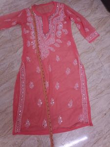 Chikankari Kurta with inner