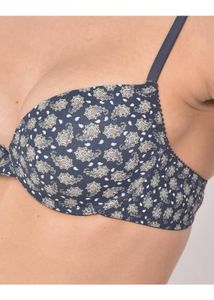 CloviaPaisley Under Wired Push-up Padded T-Shirt