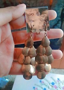 Metallic Chandelier Earrings