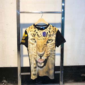 Adidas Leopard Print T-Shirt