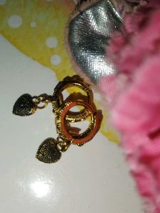 Heart Drop Earrings