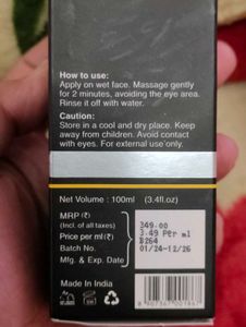 Men Face Wash Combo