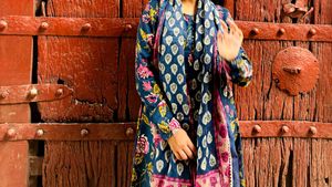 Floral Anarkali Suit Set