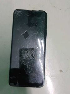 Cracked Screen Mobile Phone