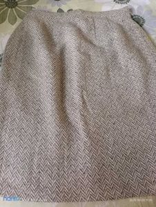 Korean Vintage Woolen Skirt.