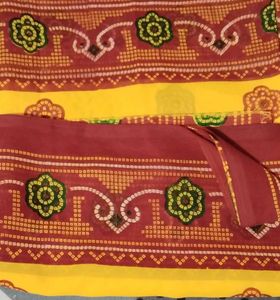 Vintage Bandhani Saree