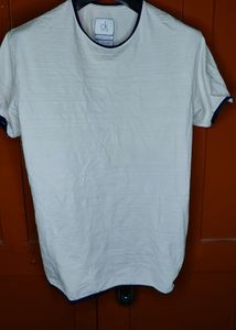 White Basic Casual T Shirt