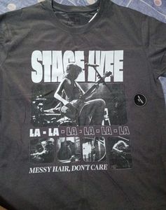 la-la-la grey tshirt