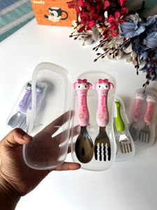 Sanrio Cutlery (spoon&amp;fork) - 1 Set