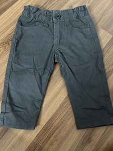 UCB FLAT FRONT PANT-grey