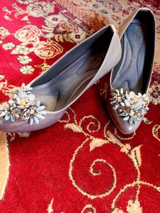 Grey Partywear Heels