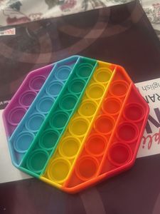 Rainbow Octagon Pop It Toy
