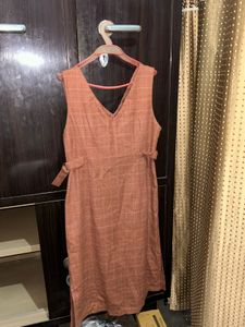 Orange Winter Dress