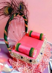 Handmade Krishna Throne