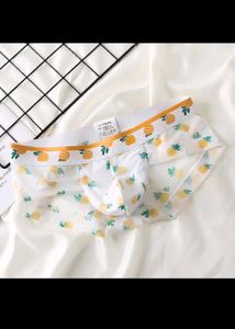 Pineapple Print Men&#39;s Sexy Pouch Briefs