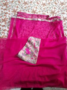 Beautiful Indo Western Gown With Skirt