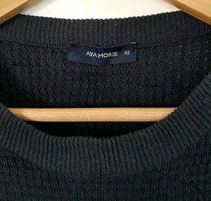 VINTAGE AYA MORIE SWEATER DARK BLUE MEN