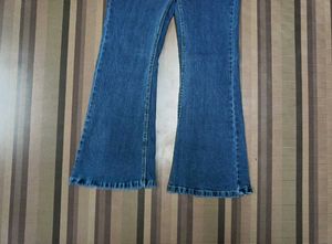 Blue Bootcut Jeans 28 Size