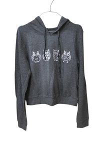 Short Top With Hoodie