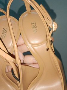 Zara Nude Heels