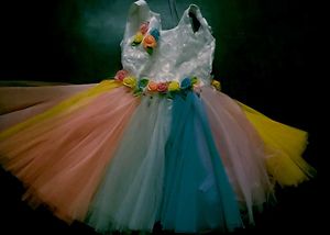 Rainbow Tutu Dress
